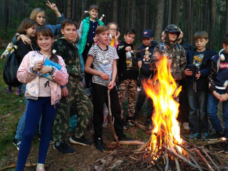 План похода выходного дня со школьниками