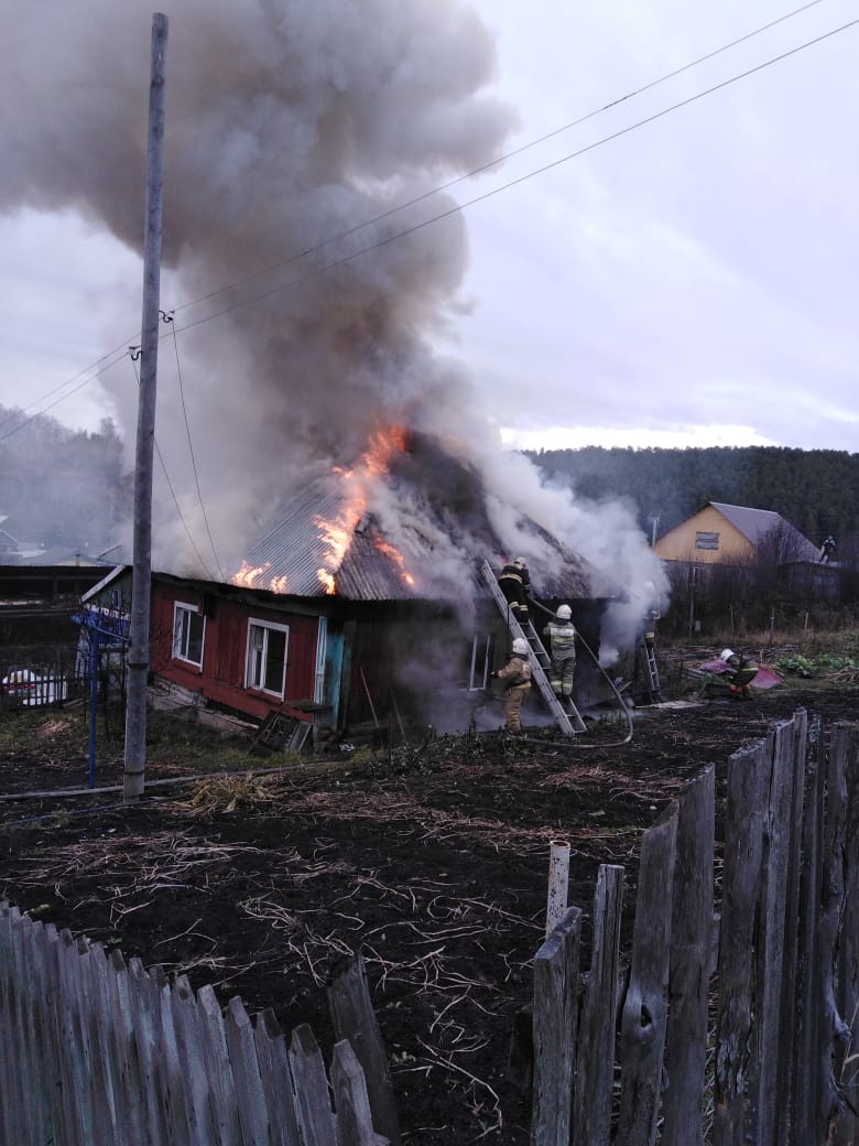 Пожары в городе и районе Красноуфимск Онлайн