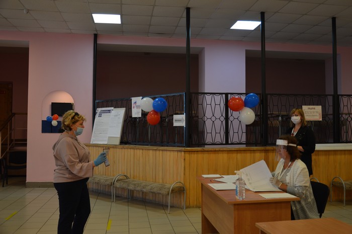 Общероссийское голосование по вопросу одобрения изменений в Конституцию РФ в Красноуфимске продолжается