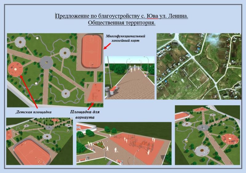 Перечень общественных территорий. Схема Красноуфимского городского рынка.