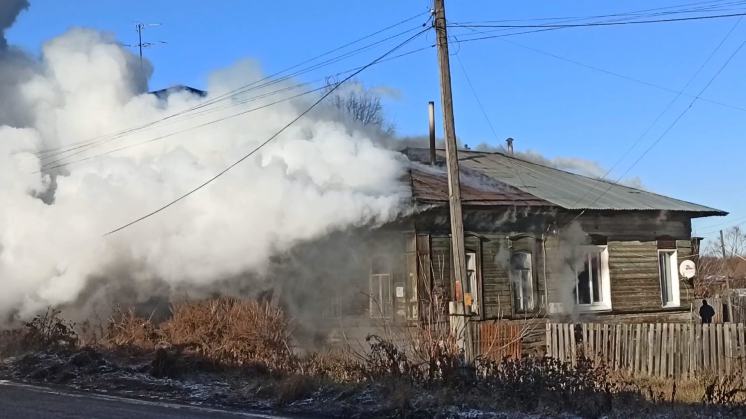 Пожар в Красноуфимске Красноуфимск Онлайн