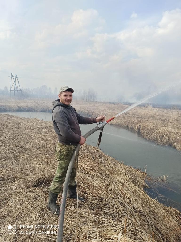 Пожар на торфяниках ликвидирован общими силами Красноуфимск Онлайн