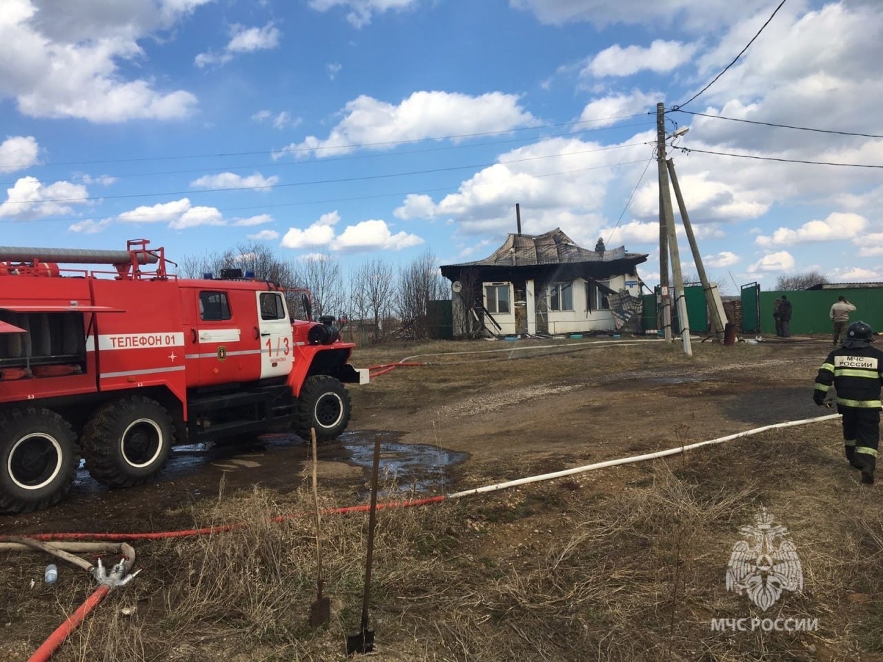 Пожар на торфяниках ликвидирован общими силами Красноуфимск Онлайн