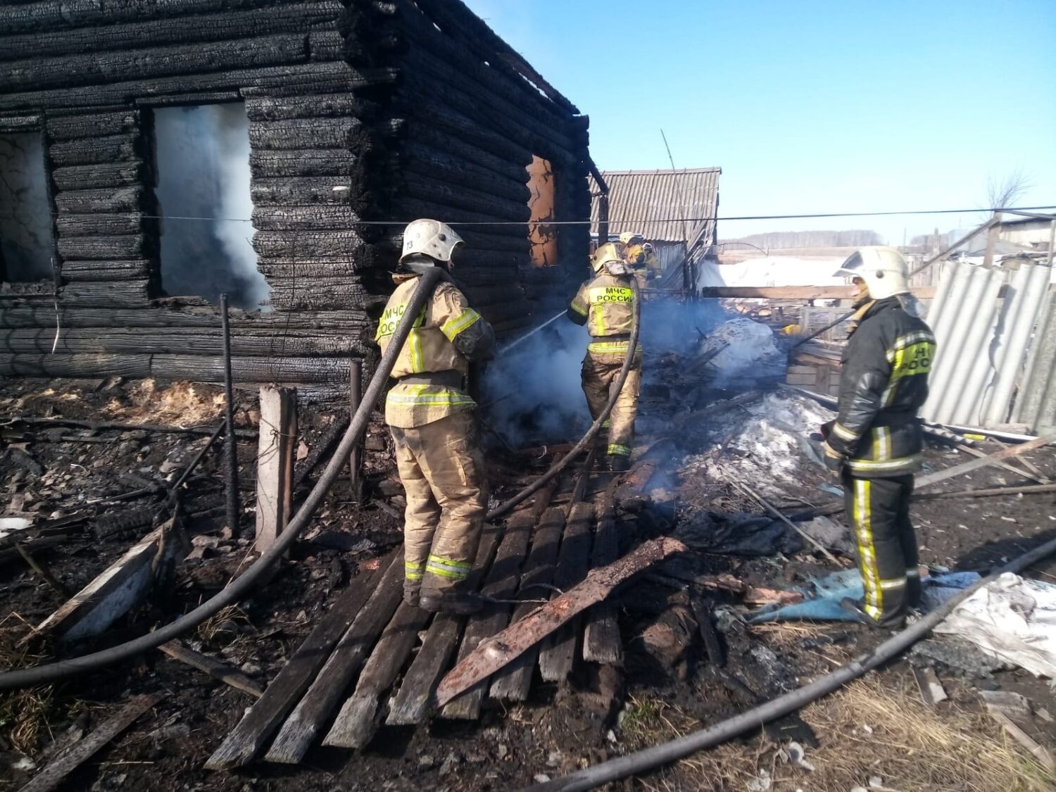 Пожар в селе Ключики Красноуфимск Онлайн