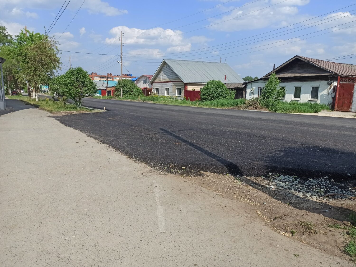 В Красноуфимске началось асфальтирование дорог Красноуфимск Онлайн