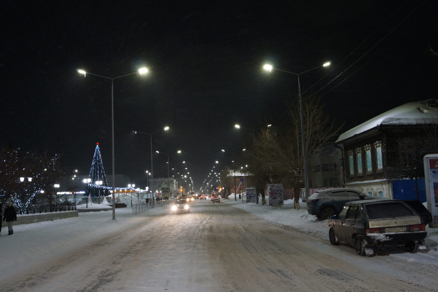 Перед Новым годом в городе становится светлее Красноуфимск Онлайн