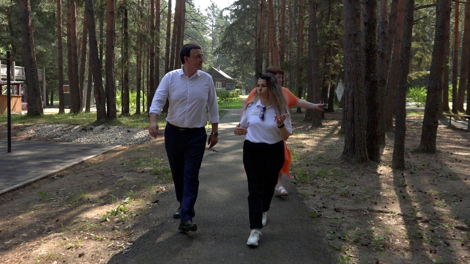 Михаил Конев ответил на вопросы воспитанников летнего лагеря «Чайка»